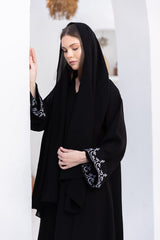 Classic Black Abaya B21