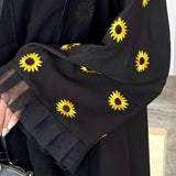 Classic Black Abaya B12