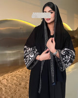 Classic Black Abaya B13