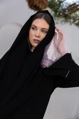 Classic Black Abaya  B22