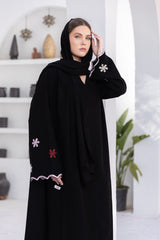Classic Black Abaya B20