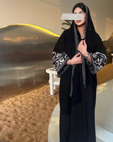 Classic Black Abaya B13