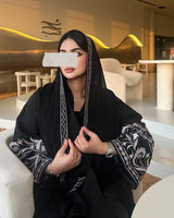 Classic Black Abaya B13