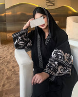 Classic Black Abaya B13