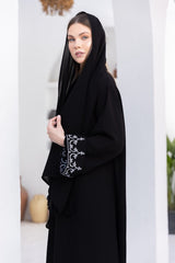 Classic Black Abaya B21