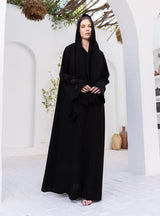 Classic Black Abaya B7