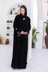 Classic Black Abaya B20