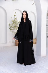 Classic Black Abaya B21