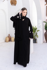 Classic Black Abaya B20