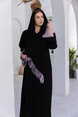 Classic Black Abaya  B22