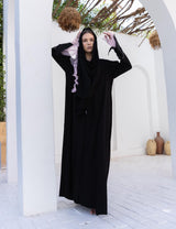 Classic Black Abaya  B22