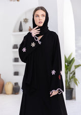 Classic Black Abaya B20