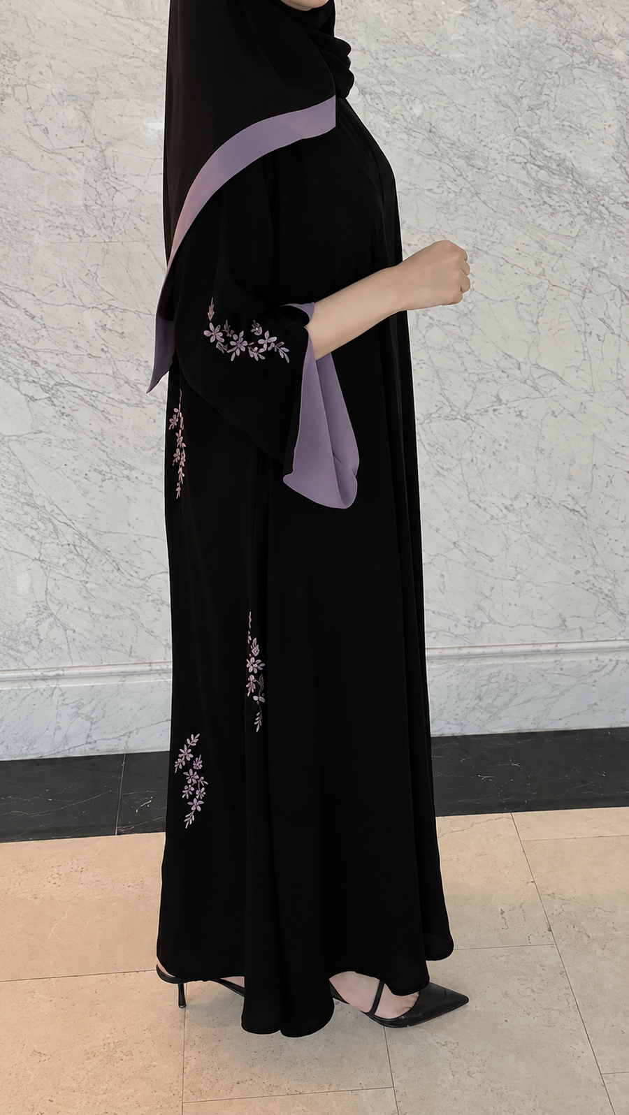 Classic Black Abaya B2