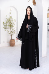 Classic Black Abaya B21