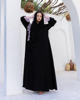 Classic Black Abaya  B22