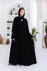 Classic Black Abaya B20