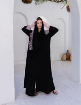 Classic Black Abaya  B22