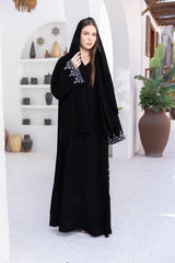 Classic Black Abaya B21