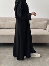 Classic Black Abaya B1