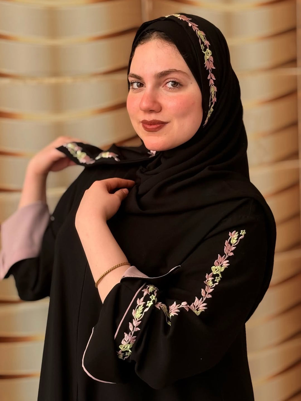 pink Abaya