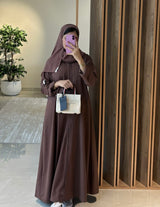 Flared Abaya Cashmere