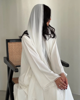 Classic White Abaya