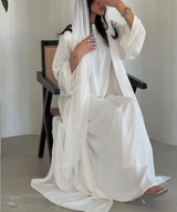 Classic White Abaya