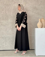 Classic Black Abaya B14
