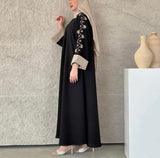 Classic Black Abaya B14