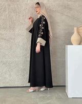 Classic Black Abaya B14