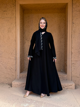 Classic Black Abaya B5
