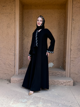 Classic Black Abaya B5