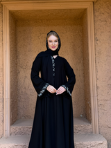 Classic Black Abaya B5