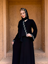 Classic Black Abaya B5