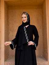 Classic Black Abaya B5