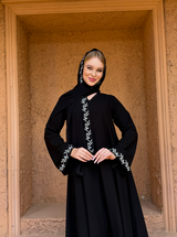 Classic Black Abaya B5