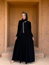 Classic Black Abaya B5