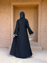 Classic Black Abaya B5