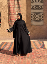 Classic Black Abaya B6