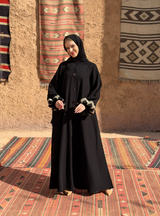 Classic Black Abaya B6