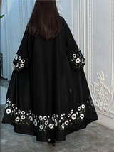 Classic Black Abaya B8