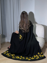 Classic Black Abaya B9