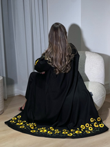 Classic Black Abaya B9