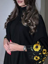 Classic Black Abaya B9