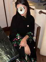 Classic Black Abaya B10