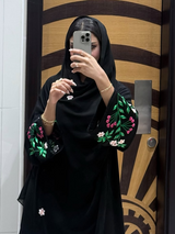 Classic Black Abaya B10
